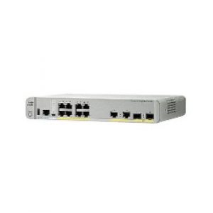 Cisco WS-C3560CX-8PC-S switch di rete Gestito Gigabit Ethernet (10/100/1000) Supporto Power over (PoE) Bianco