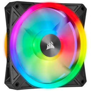 Corsair CO-9050100-WW sistema di raffreddamento per computer Case Ventilatore 14 cm Nero, Grigio