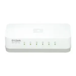 D-Link GO-SW-5E switch di rete Non gestito Fast Ethernet (10/100) Bianco