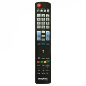 Digiquest TLC102 telecomando IR Wireless TV Pulsanti