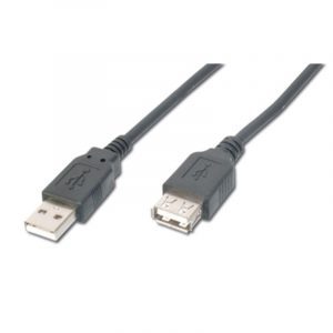 Digitus AK7013AL cavo USB 3 m 2.0 A Nero