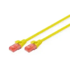 Digitus DK-1617-050/Y cavo di rete Giallo 5 m Cat6 U/UTP (UTP)