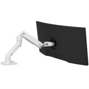 Ergotron HX Series 45-475-216 supporto da tavolo per Tv a schermo piatto 124.5 cm (49") Bianco Scrivania