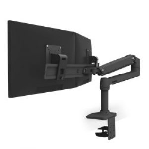Ergotron LX Series 45-489-224 supporto da tavolo per Tv a schermo piatto 63.5 cm (25") Nero Scrivania