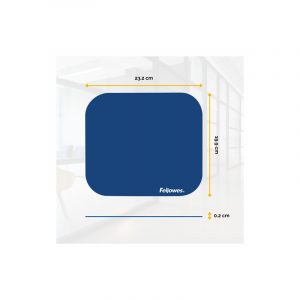 Fellowes 58021 tappetino per mouse Blu