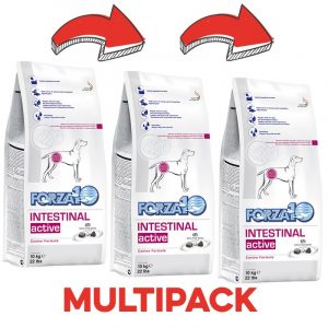 Forza10 Intestinal Active per Cani Peso Confezione 10 Kg - PROMO 3x  (*)