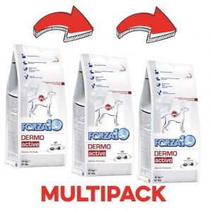 Forza10 Dermo Active per Cani Peso Confezione 10 Kg - PROMO 3x  (*)