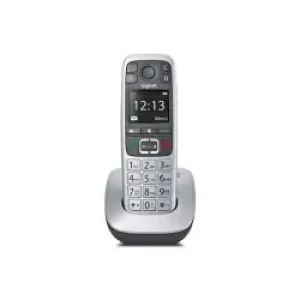 Gigaset E 560 Telefono DECT Identificatore di chiamata Nero, Argento
