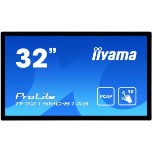 iiyama ProLite TF3215MC-B1AG Monitor PC 81.3 cm (32") 1920 x 1080 Pixel Full HD LED Touch screen Chiosco Nero