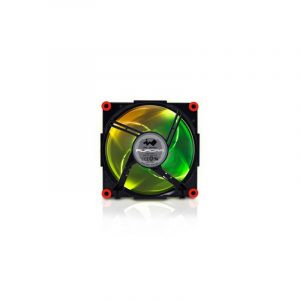 In Win AURORA Case per computer Ventilatore 12 cm Nero, Rosso 1 pz