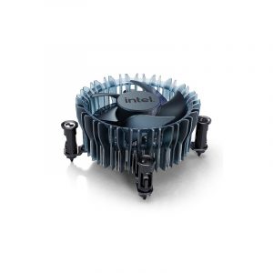 Intel Laminar RS1 Processore Ventilatore Nero, Blu
