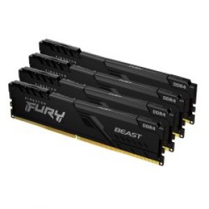 Kingston Technology FURY Beast memoria 32 GB 4 x 8 DDR4 3600 MHz