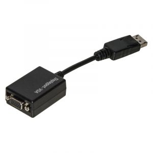 Link Accessori LKADAT19 cavo e adattatore video 0.15 m VGA (D-Sub) DisplayPort Nero