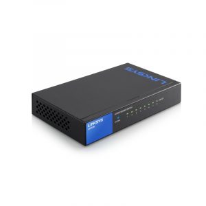 Linksys LGS108 Non gestito Gigabit Ethernet (10/100/1000) Nero