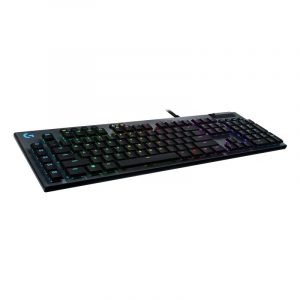 Logitech G Tastiera gaming meccanica G815 LIGHTSYNC RGB con switch a profilo ribassato GL Tactile, 5 tasti programmabili
