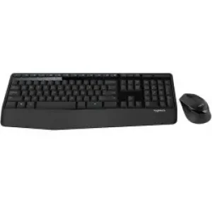 Logitech Wireless Combo MK345 tastiera Mouse incluso RF Ceco Nero