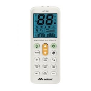 Meliconi AC 100 telecomando IR Wireless Aria condizionata Pulsanti