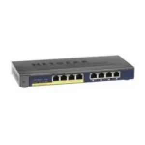 NETGEAR GS108PP Non gestito Gigabit Ethernet (10/100/1000) Supporto Power over (PoE) Nero