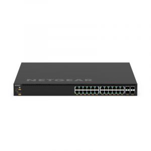 NETGEAR GSM4328-100AJS Gestito L3 Gigabit Ethernet (10/100/1000) Supporto Power over (PoE) 1U Nero