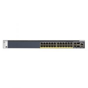 NETGEAR M4300-28G-PoE+ Gestito L3 Gigabit Ethernet (10/100/1000) Supporto Power over (PoE) 1U Nero