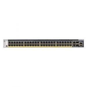 NETGEAR M4300-52G-PoE+ 1000W PSU Gestito L2/L3/L4 Gigabit Ethernet (10/100/1000) Supporto Power over (PoE) 1U Nero
