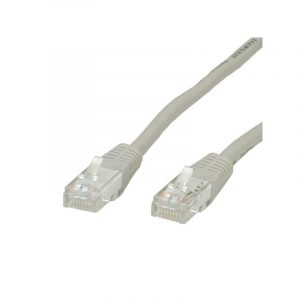 Nilox 2m Cat6 UTP cavo di rete Grigio