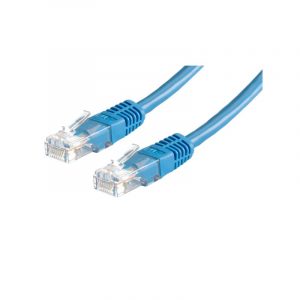 Nilox 0.5m UTP Cat6 cavo di rete Blu 0.5 m U/UTP (UTP)