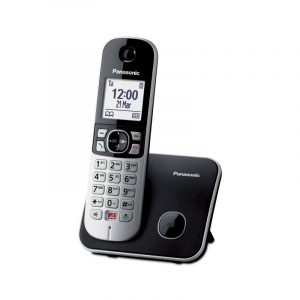 Panasonic KX-TG6851JTB Telefono DECT Identificatore di chiamata Nero, Grigio