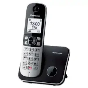 Panasonic KX-TG6851JTB Telefono DECT Identificatore di chiamata Nero, Grigio