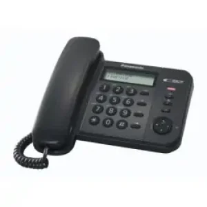 Panasonic KX-TS580EX1 Identificatore di chiamata Nero