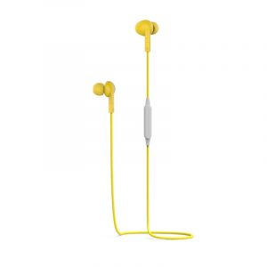 Pantone PT-WE001Y cuffia e auricolare Cuffie Wireless In-ear Musica Chiamate Bluetooth Giallo