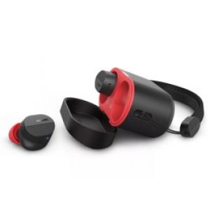 Philips TAA5508BK/00 cuffia e auricolare True Wireless Stereo (TWS) In-ear Musica Chiamate Bluetooth Nero, Rosso