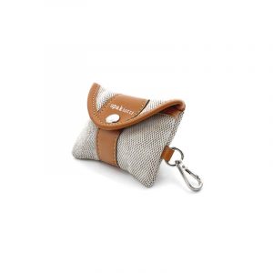 Pupakiotti Porta Sacchetti Vegan in Pelle Mela Misura ONE SIZE