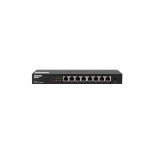 QNAP QSW-1108-8T switch di rete Non gestito 2.5G Ethernet (100/1000/2500) Nero