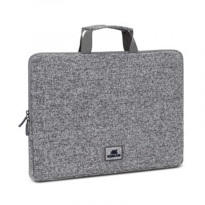 Rivacase 7915 39.6 cm (15.6") Custodia a tasca Nero, Grigio