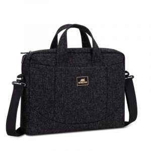 Rivacase 7931 39.6 cm (15.6") Borsa da corriere Nero, Bianco