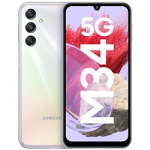 Samsung Galaxy m34 5G 16.5 cm (6.5 ) Dual SIM USB Type-C 6 GB 128 GB 6000 mAh Silver