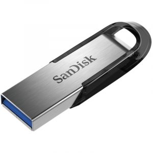 SanDisk Ultra Flair unità flash USB 32 GB tipo A 3.0 Nero, Acciaio inossidabile