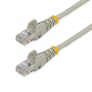 StarTech.com Cavo di rete CAT 5e - Patch Ethernet RJ45 UTP Grigio da 2m antigroviglio