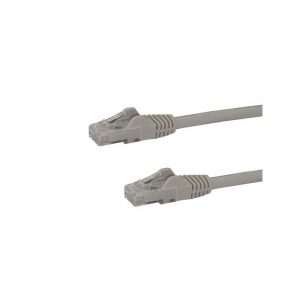 StarTech.com Cavo di rete CAT 6 - Patch Ethernet RJ45 UTP Grigio da 50 cm antigroviglio