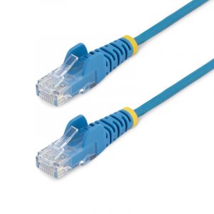 StarTech.com Cavo di Rete Ethernet Snagless CAT6 da 2m - Patch antigroviglio slim RJ45 Blu