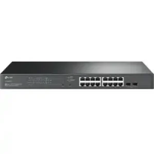 TP-Link TL-SG2218P switch di rete L2/L2+ Gigabit Ethernet (10/100/1000) Supporto Power over (PoE) 1U Nero