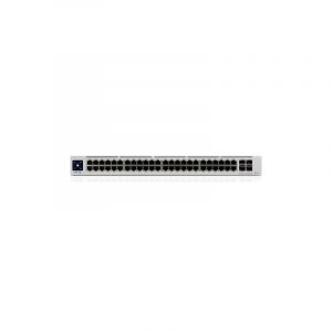 Ubiquiti UniFi Pro 48-Port PoE Gestito L2/L3 Gigabit Ethernet (10/100/1000) Supporto Power over (PoE) 1U Argento