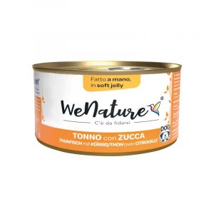 WeNature Tonno con Zucca Soft Jelly Umido per Cani Peso Confezione 150 g - KIT 12x