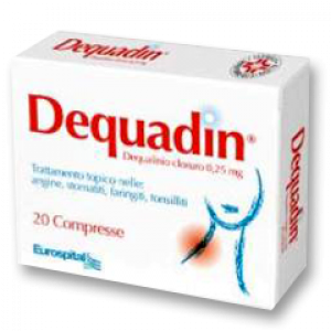 DEQUADIN*20CPR 0,25MG