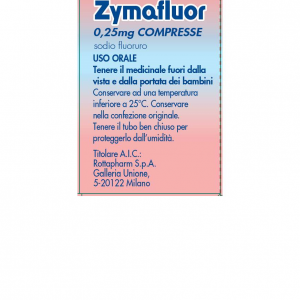 ZYMAFLUOR*200CPR 0,25MG