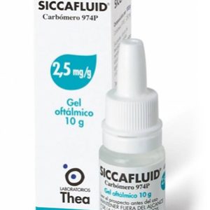 SICCAFLUID*GEL OFT 10G 2,5MG/G
