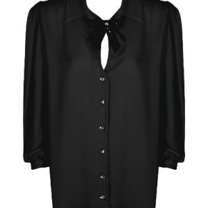 CAMICIA TINTA UNITA EXSY ART. 041193 EXSY XL Nero Poliestere