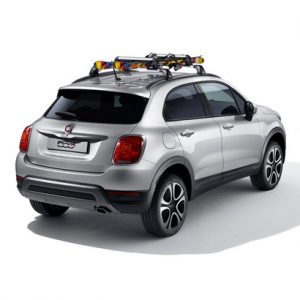 FCA Portasci o Snowboard su Barre Portatutto Originale Fiat 500X