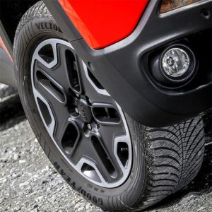 FCA Cerchio in Lega Brunito da 17 Pollici Originale Jeep Renegade